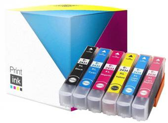 Tusze zamienniki Epson 24XL [T2438] C13T24384010] [CMYK+L] zestaw marki Print.ink