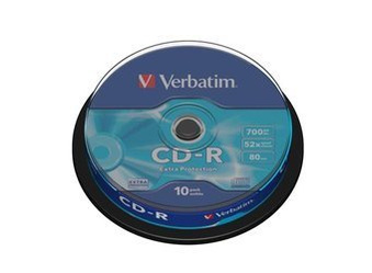 Płyta CD-R Verbatim 700MB 10 Sztuk