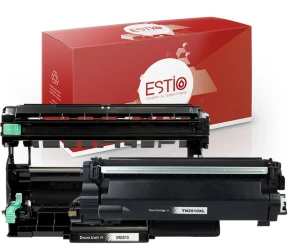 Zestaw toner i bęben do Brother [TN2510XL + DR2510] [Czarny] marki Estio