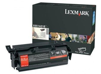 Toner oryginalny Lexmark X651A21E [Czarny]