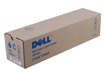 Toner oryginalny Dell TH204 [593-10155] [Niebieski]