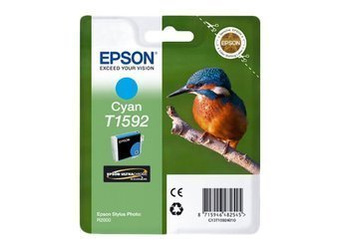 Tusz oryginalny Epson T1592 [C13T15924010] [Niebieski]