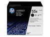 Toner oryginalny HP 55X [CE255XD] [Czarny] [Dwupak]