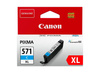 Tusz oryginalny Canon CLI-571XL C [0332C001] [Niebieski]