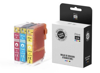 Tusze zamienniki Canon CLI-8 [CMY] [Trzypak] marki Print.ink