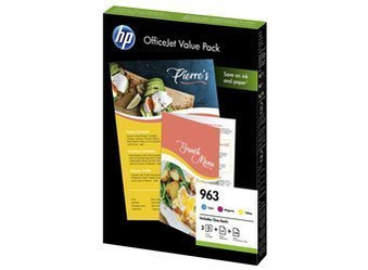 Tusze oryginalne HP 963 [6JR42AE] [CMY] [Zestaw]