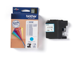 Tusz oryginalny Brother LC223C [Niebieski]