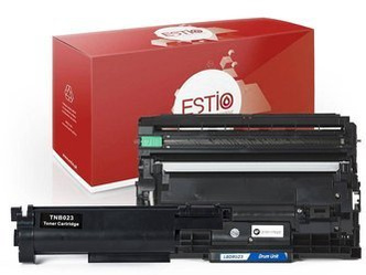 Zestaw toner i bęben do Brother [TNB023 + DR-B023] [Czarny] marki Estio