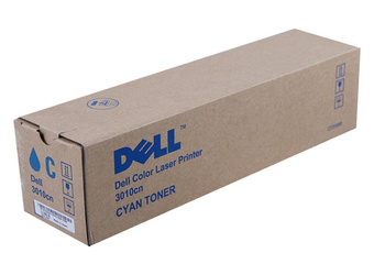 Toner oryginalny Dell TH204 [593-10155] [Niebieski]