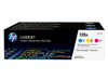 Tonery oryginalne HP 128A [CF371A] [CMY] [Trzypak]