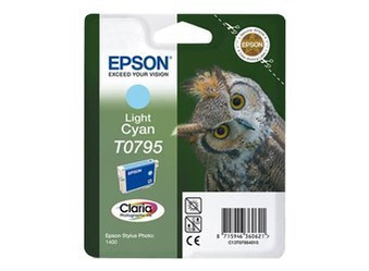 Tusz oryginalny Epson T0795 [C13T07954010] [Jasny Niebieski]