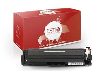 Toner zamiennik Canon 055H [CRG055HBK] [3020C002] [Czarny] [Bez Chipa] marki Estio