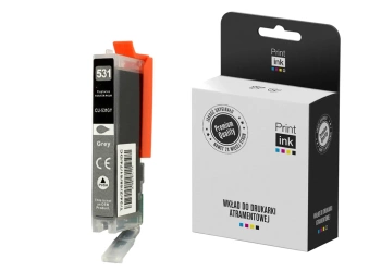 Tusz zamiennik Canon CLI-531GY [6122C001] [Szary] marki Print.ink
