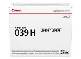 Toner oryginalny Canon 039H [CRG039H] [0288C001] [Czarny]