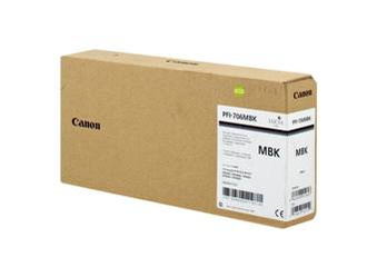 Tusz oryginalny Canon PFI-706MBK [6680B001] [Matowy Czarny]