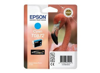 Tusz oryginalny Epson T0872 [C13T08724010] [Niebieski]