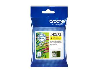 Tusz oryginalny Brother LC422XL Y [Żółty]