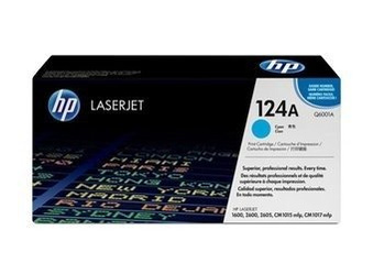 Toner oryginalny HP 124A [Q6001A] [Niebieski]