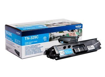 Toner oryginalny Brother 329 [TN329C] [Niebieski]
