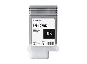 Tusz oryginalny Canon PFI-107BK [6705B001] [Czarny]