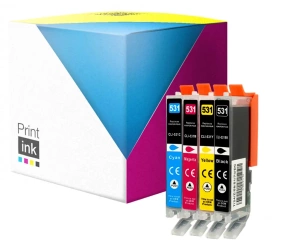 Tusze zamienniki Canon CLI-531 [CMYK] zestaw marki Print.ink