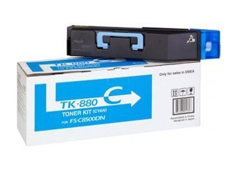 Toner oryginalny Kyocera TK-880C [1T02KACNL0] [Niebieski]