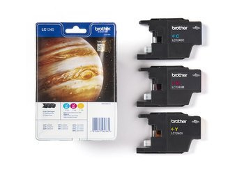 Tusze oryginalne Brother LC1240RBWBP [CMY] [Trzypak]