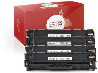 Tonery zamienniki Canon 718 [CMYK] zestaw marki Estio