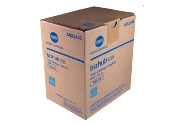 Toner oryginalny Konica Minolta TNP27C [A0X5453] [Niebieski]