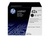 Toner oryginalny HP 42X [Q5942XD] [Czarny] [Dwupak]