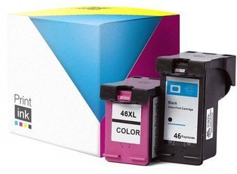 Tusze zamienniki HP 46 [F6T40AE] [CMYK] zestaw marki Print.ink