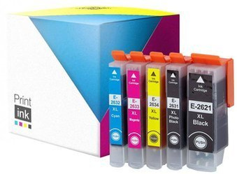 Tusze zamienniki Epson 26XL [T2636] [C13T26364010] [CMYK] zestaw marki Print.ink