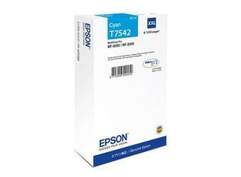 Tusz oryginalny Epson T7542 XXL [C13T754240] [Niebieski]
