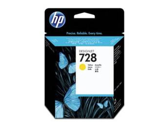 Tusz oryginalny HP 728 [F9J65A] [Żółty]