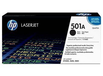 Toner oryginalny HP 501A [Q6470A] [Czarny]