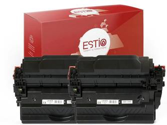 Toner zamiennik HP 87X [CF287XD] [Czarny] [Dwupak] marki Estio