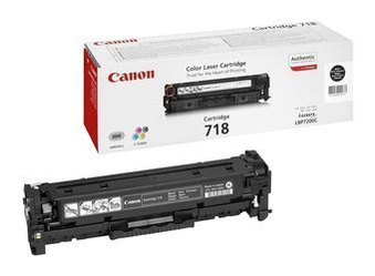 Toner oryginalny Canon 718BK [CRG718BK] [2662B002] [Czarny]