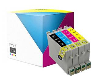 Tusze zamienniki Epson T0615 [C13T06154010] [CMYK] zestaw marki Print.ink