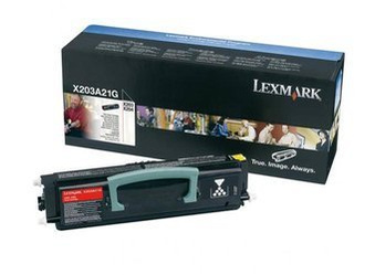 Toner oryginalny Lexmark X203A21G [Czarny]
