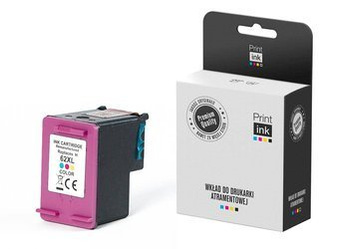 Tusz zamiennik HP 62XL [C2P07A] [Trójkolorowy] marki Print.ink