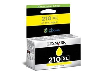 Tusz oryginalny Lexmark 210XL [14L0177E] [Żółty]