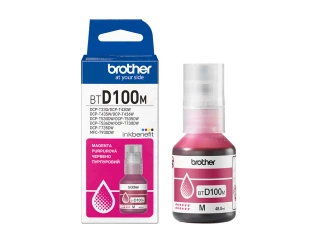 Tusz oryginalny Brother BTD100M [Magenta]