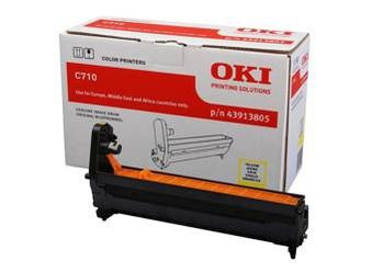 Bęben światłoczuły oryginalny OKI 43913805 [Żółty]