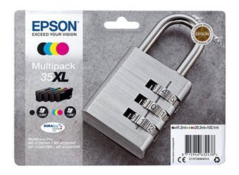 Tusze oryginalne Epson 35XL [T3596] [C13T35964010] [CMYK] [Zestaw]