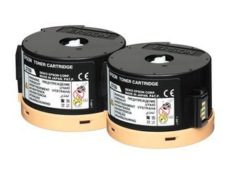 Toner oryginalny Epson 0709 [C13S050711] [Czarny] [Dwupak]