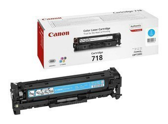 Toner oryginalny Canon 718C [CRG718C] [2661B002] [Niebieski]
