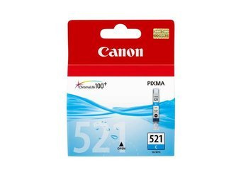 Tusz oryginalny Canon CLI-521C [2934B001] [Niebieski]