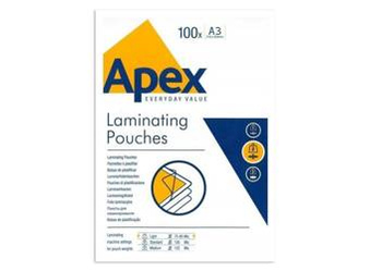 Folia do Laminacji Apex A3 80mic 100 sztuk