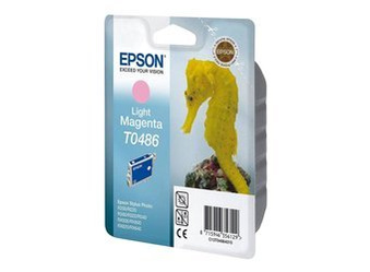 Tusz oryginalny Epson T0486 [C13T04864010] [Jasna Magenta]