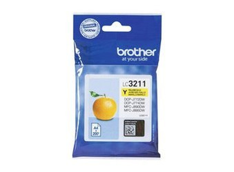 Tusz oryginalny Brother LC3211Y [Żółty]